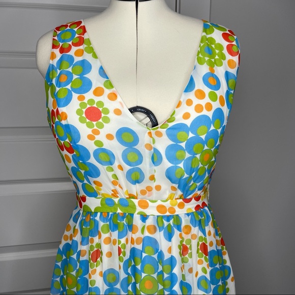 Modcloth Muster the Length Maxi Dress in Retro Floral Dots - Picture 8 of 12